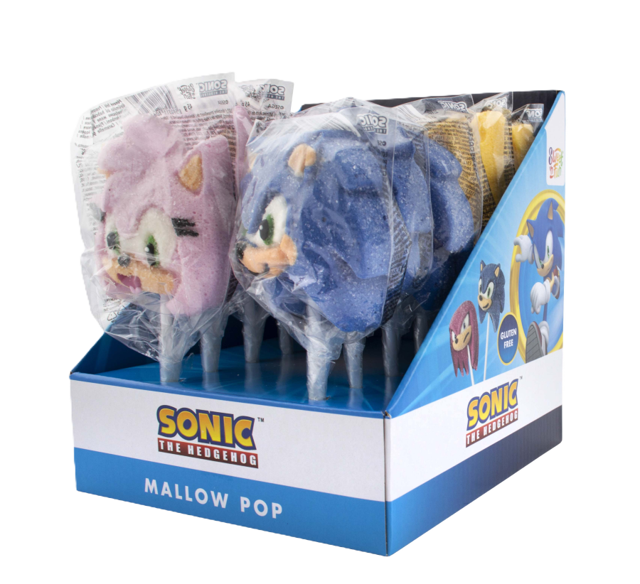 Sonic mallow pop lízanka 45g