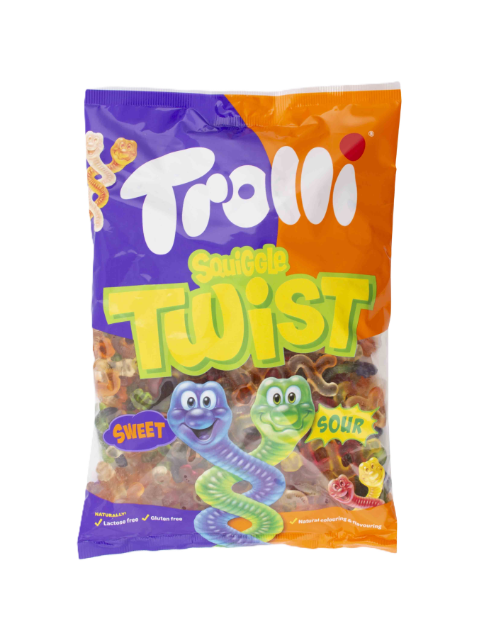 Trolli Squiggle Twist želé 1000g