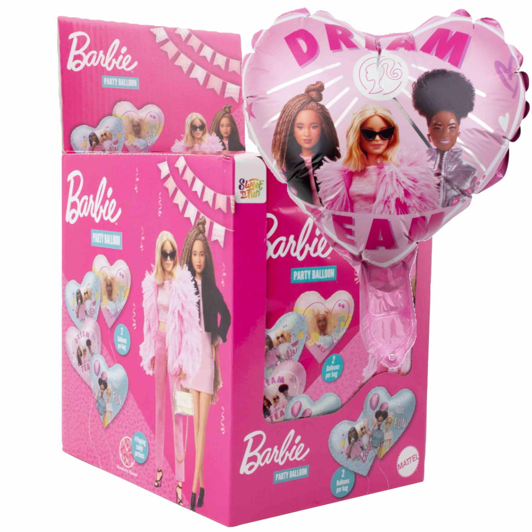 Barbie party balloon s cukr. 8g